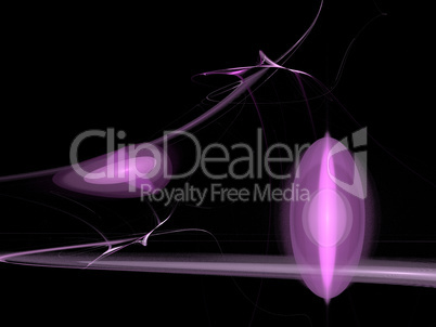 image of one Digital Fractal on Black Color image of one Digital Fractal on Black Color