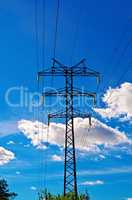 Power high-voltage line