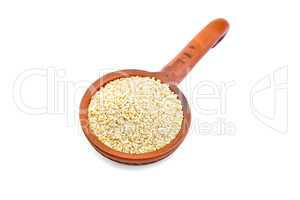Sesame seeds in dipper