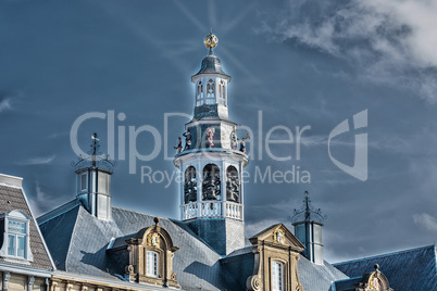 Alte historische Kirchturmspitze