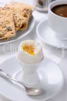 Boiled egg for breakfast