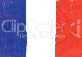 National flag of France vector