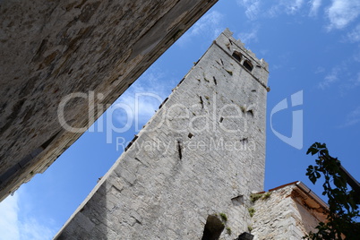 Kirche in Motovun, Kroatien