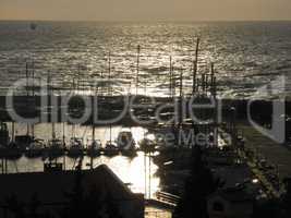 Blick zur Marina in Kusadasi