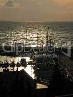 Blick zur Marina in Kusadasi