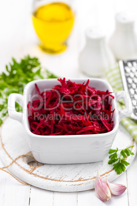 grated beet