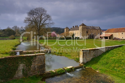 Ozenay Chateau - Chateau Ozenay in France