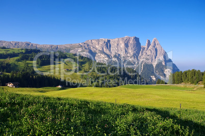 Schlern - mountain Schlern in Alto Adige