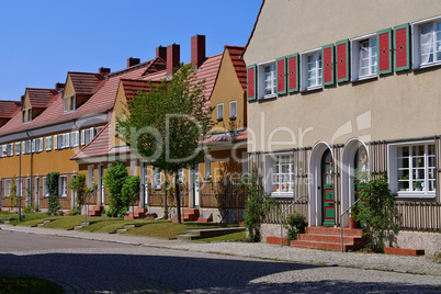 Wittenberg Siedlung Piesteritz - Wittenberg, garden city Piesteritz