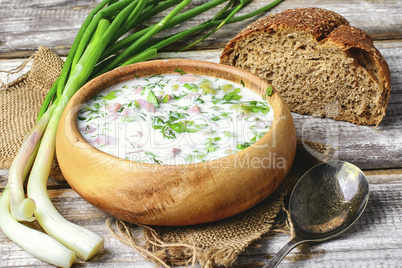 Summer cold soup