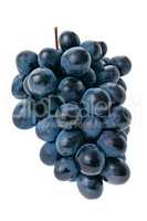 grapes isolated on a white