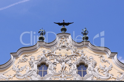 Falkenhaus mit Rokokofassade