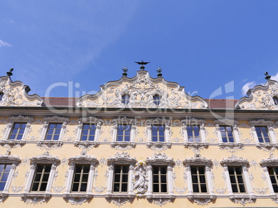 Falkenhaus mit Rokokofassade