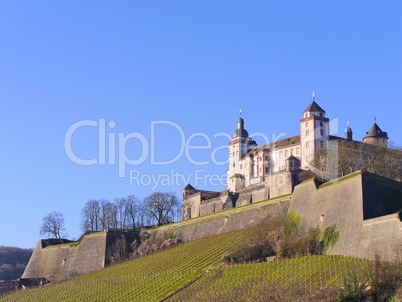 Festung Marienberg über Würzburg