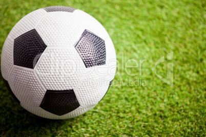 Close up of soccer ball