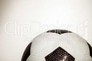 Close up of soccer ball