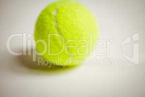 View of tennis ball