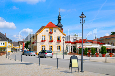 beautiful urban landscape (germany, Schwetzingen)