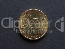 Fifty Cent Euro coin
