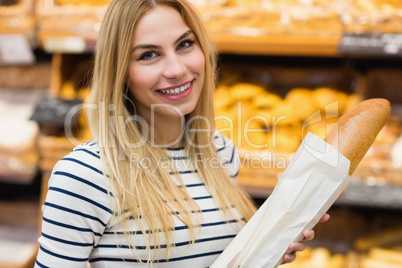 Beautiful woman smiling at camera