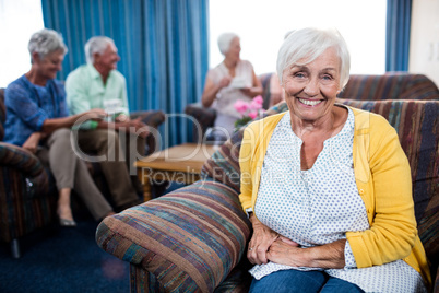 Portrait of a senior woman