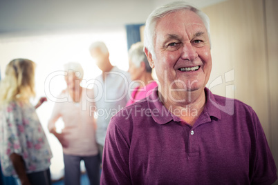 Portrait of a group of seniors