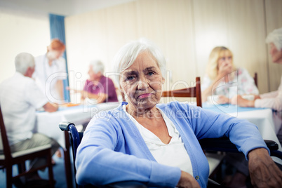 Portrait of a senior woman