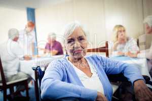 Portrait of a senior woman