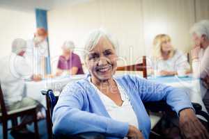 Portrait of a senior woman