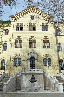 Palace of Rectorate in Zagreb, Croatia