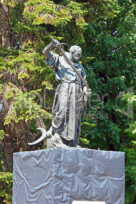 Statue of Luka Ibrisimovic