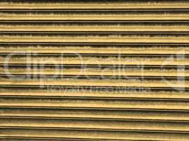 Corrugated steel sepia