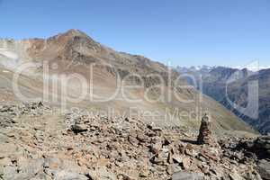 Auf dem Wilden Mannle, Ötztaler Alpen