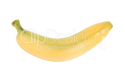 Yellow Banana Isolated on white