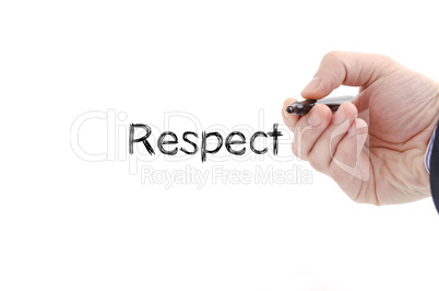 Respect text concept