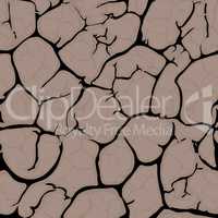 Seamless cracked background pattern