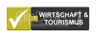 Puzzle Button zeigt Wirtschaft & Tourismus