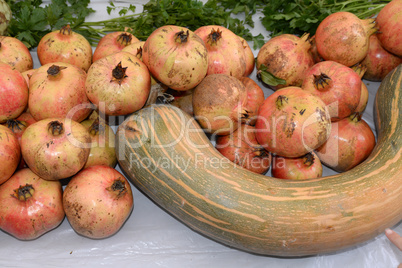 Obst auf einem Markt