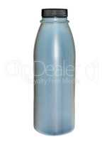 Grey plastic bottle