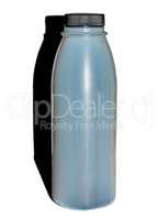 Grey plastic bottle
