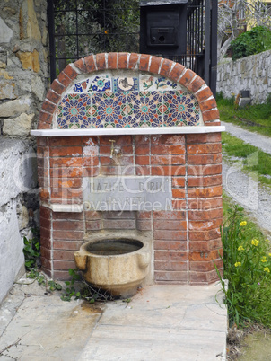 Brunnen in Kusadasi, Türkei