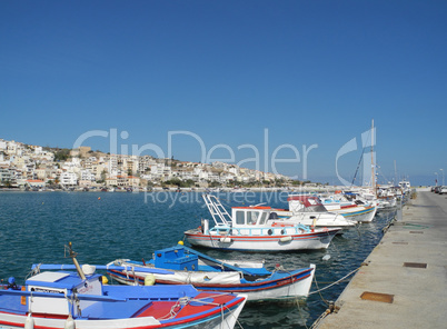 Bootshafen in Sitia, Kreta