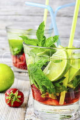 Mojito alcoholic drink