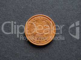 Two Cent Euro coin