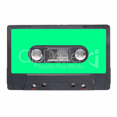 Tape cassette green label