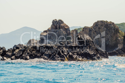 Rocky shore