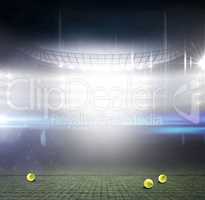 Composite image of composite image of a tennis net