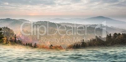 Composite image of beautiful day in the water