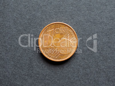 One Cent Euro coin