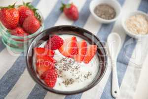 Joghurt mit Beeren